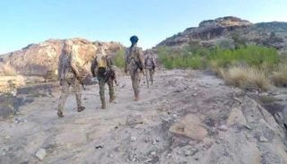 جنود للجيش اليمني في محافظة صعدة