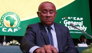 أحمد أحمد رئيس الاتحاد الأفريقي لكرة القدم