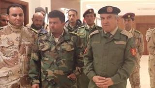 مدير إدارة التوجيه المعنوي بالجيش الليبي اللواء خالد المحجوب (أرشيفية)