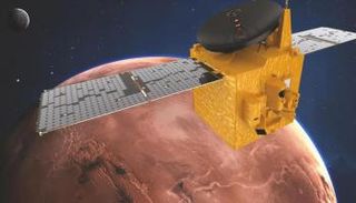مسبار الأمل الإماراتي يدخل مدار المريخ