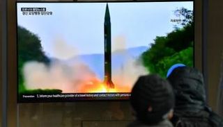 تجربة صاروخية سابقة لكوريا الشمالية - أ.ف.ب