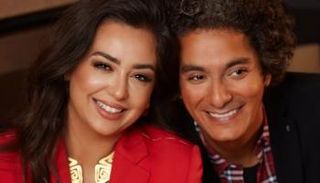 محمد محسن وزوجته هبة مجدي