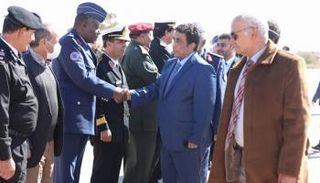 رئيس المجلس الرئاسي يصل طبرق 