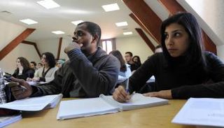 طلبة بجامعة مغربية