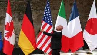  أعلام مجموعة السبع - رويترز 