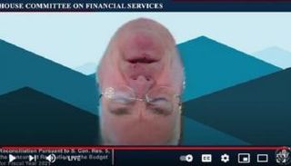 صورة النائب وهو مقلوب الوجه - الجارديان