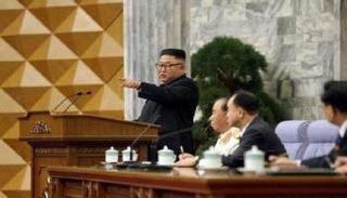 زعيم كوريا الشمالية كيم جونج أون