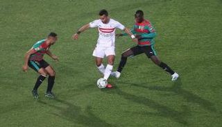 من مواجهة الزمالك ضد مولودية الجزائر