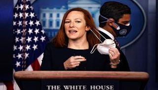 جين ساكي المتحدثة باسم الرئاسة الأمريكية.