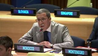 عمر هلال السفير الممثل الدائم للمملكة المغربية لدى الأمم المتحدة