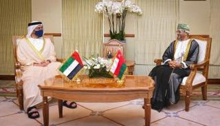 الشيخ عبدالله بن زايد آل نهيان وبدر بن حمد البوسعيدي