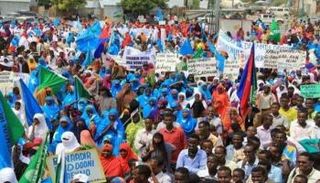 مظاهرات حاشدة في مقديشو- أرشيفية