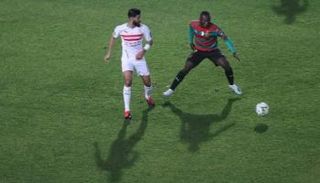 من مباراة الزمالك ومولودية الجزائر