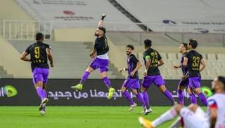 العين فاز على الشارقة في الدوري الإماراتي