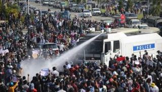 احتجاجات متواصلة في ميانمار ضد الانقلاب- أرشيفية