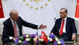 لقاء سابق بين بايدن وأردوغان