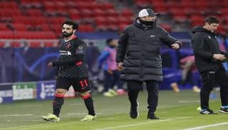 يورجن كلوب ومحمد صلاح 