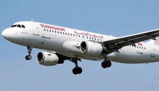 طائرة تابعة للخطوط الجوية التونسية