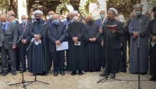 تشييع جثمان لقمان سليم في مراسم جامعة