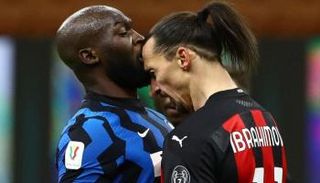 إبراهيموفيتش مهاجم ميلان ولوكاكو مهاجم الإنتر