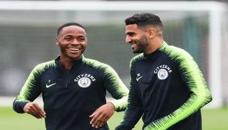 رياض محرز ورحيم سترلينج