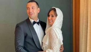 حلا شيحة وزوجها معز مسعود