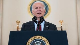 الرئيس الأمريكي جو بايدن في خطابه للأمة حول كورونا - أ.ف.ب