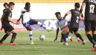 من مباراة الزمالك وتونجيث