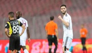 صورة من لقاء الاتحاد والفيصلي