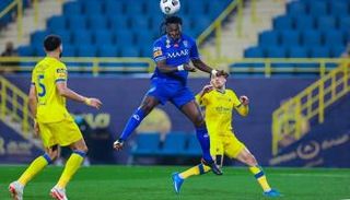 جوميز مهاجم الهلال فشل في التسجيل ضد النصر