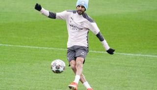 رياض محرز لاعب مانشستر سيتي الإنجليزي