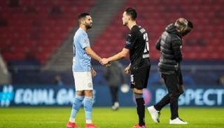 رياض محرز لاعب مانشستر سيتي الإنجليزي