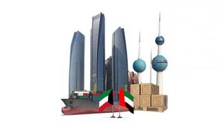 نمو كبير في تجارة أبوظبي والكويت غير النفطية