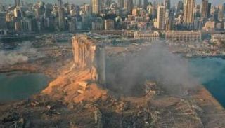 آثار انفجار مرفأ بيروت- أرشيفية
