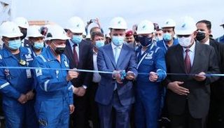 وزير النفط يفتتح محطة كبس الغاز الخامسة في حقل الرميلة الشمالية