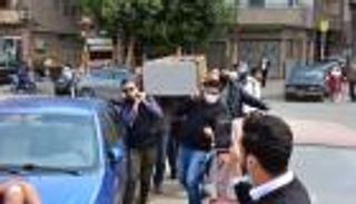 بالصور.. تشييع جثمان أحلام الجريتلي في غياب النجوم