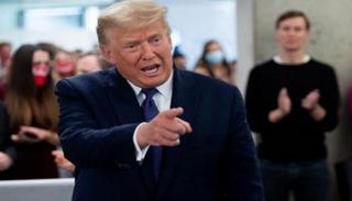 الرئيس الأمريكي السابق دونالد ترامب