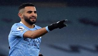 رياض محرز نجم فريق مانشستر سيتي