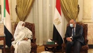 وزيرا خارجية مصر والسودان
