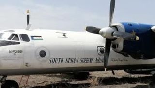جانب من تحطم طائرة اليوم 