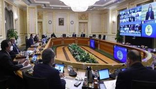 جانب من اجتماع مجلس الوزراء المصري