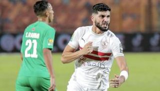 فرجاني ساسي لاعب خط وسط الزمالك