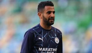 رياض محرز لاعب مانشستر سيتي الإنجليزي