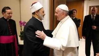 شيخ الأزهر وبابا الفاتيكان
