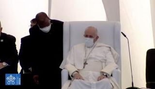 البابا فرنسيس يصل إلى مدينة أور الأثرية في العراق