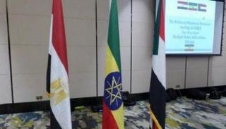 أعلام السودان وإثيوبيا ومصر
