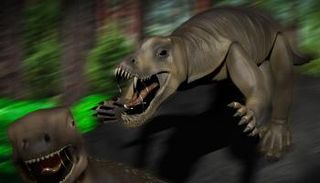 رسم تخيلي للمفترس 