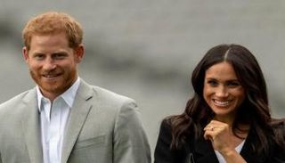 الأمير هاري وزوجته ميجان ماركل 