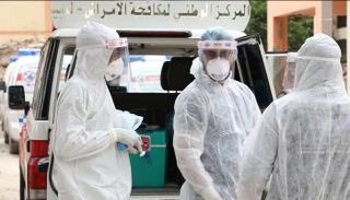 فرق متنقلة تابعة للمركز الوطني لمكافحة الأمراض في ليبيا. (أرشيفية)