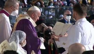 مراسم القداس الإلهي للبابا فرنسيس 